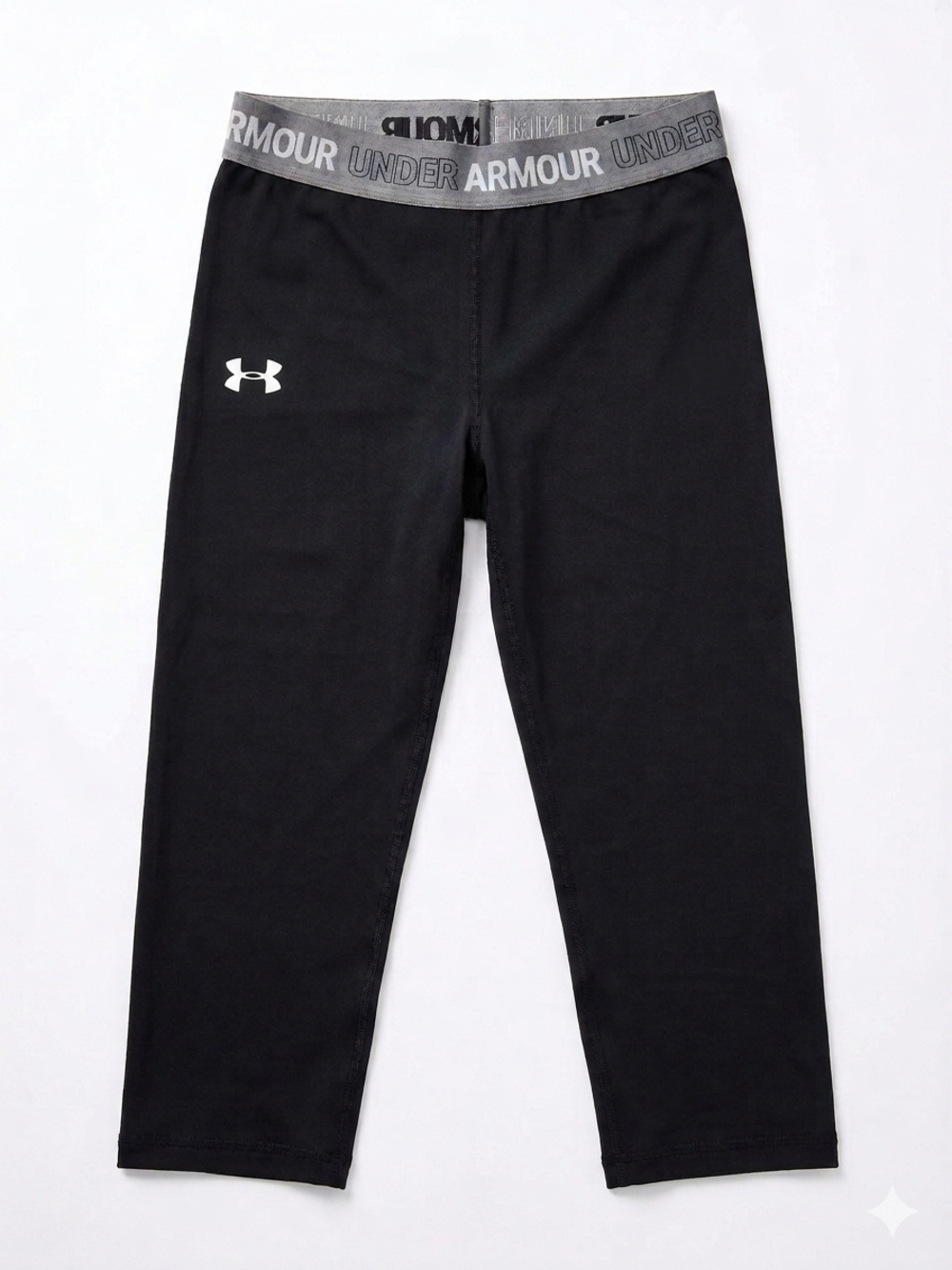 Under Armour Capri Leggings - Black - SMALL